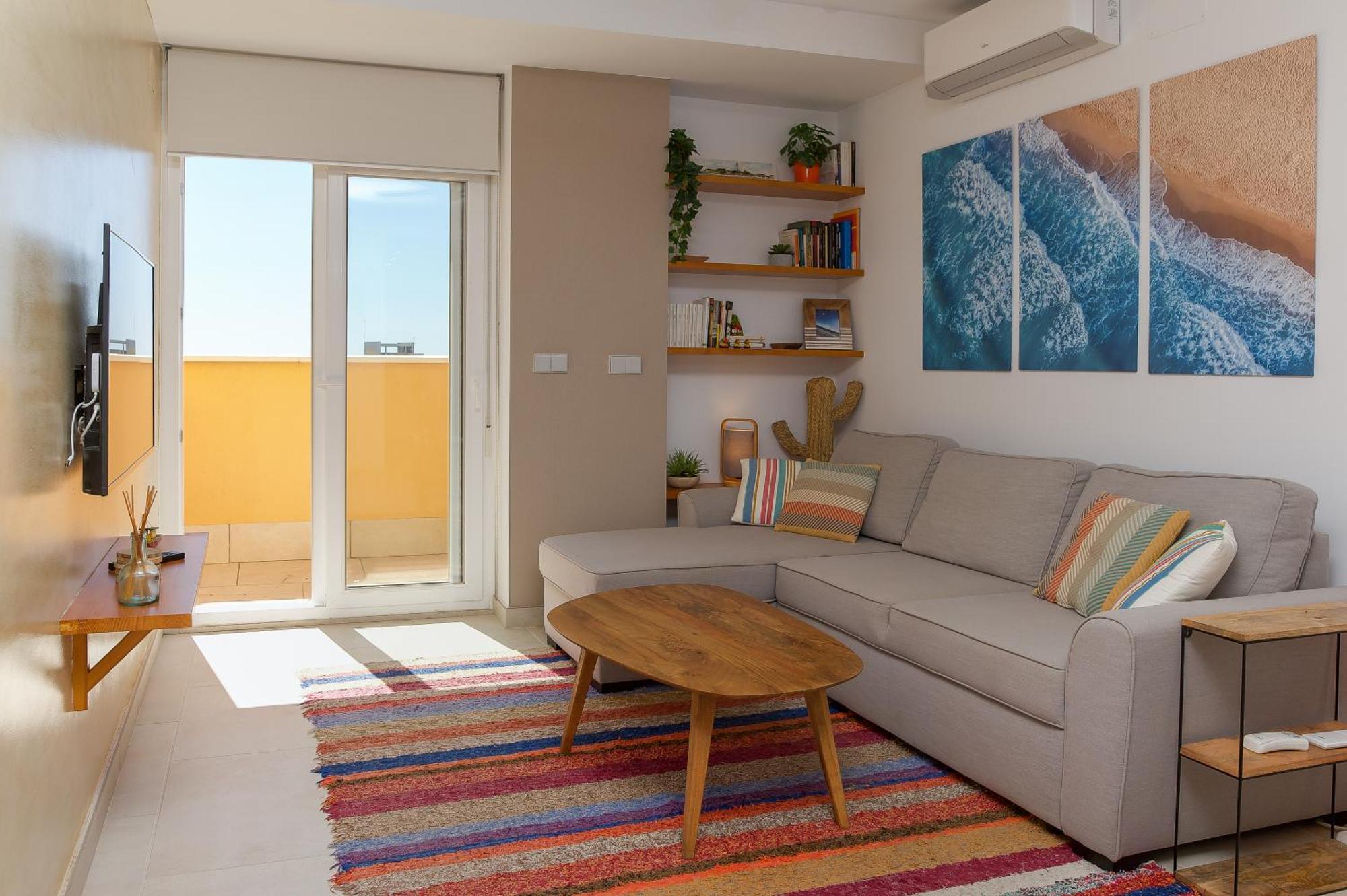 شقة Deja Blue - Tarifa Rent Modern Penthouse المظهر الخارجي الصورة