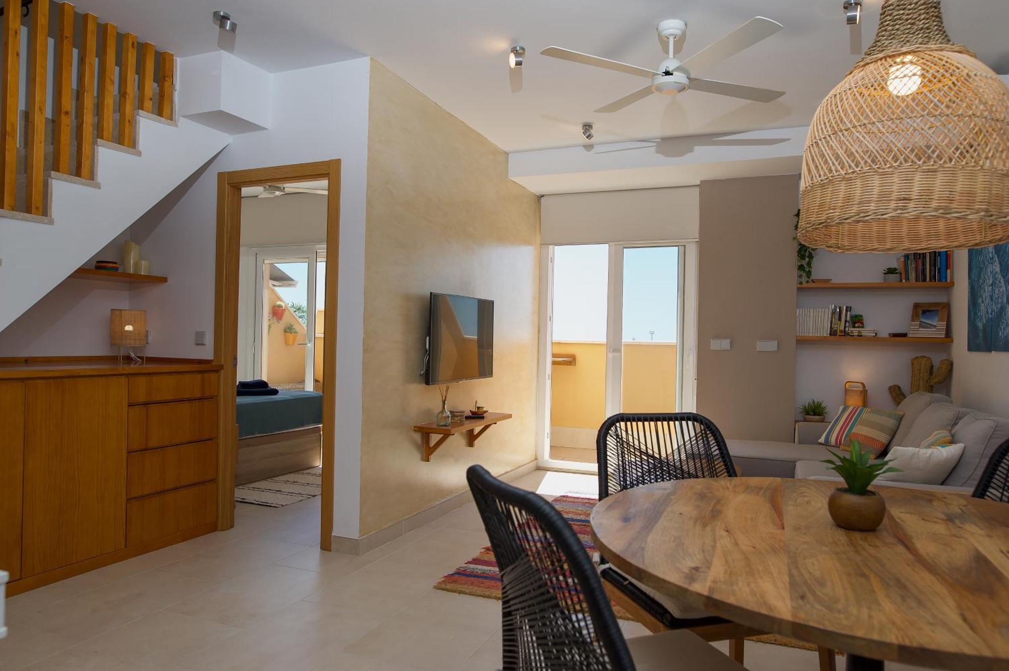 شقة Deja Blue - Tarifa Rent Modern Penthouse المظهر الخارجي الصورة